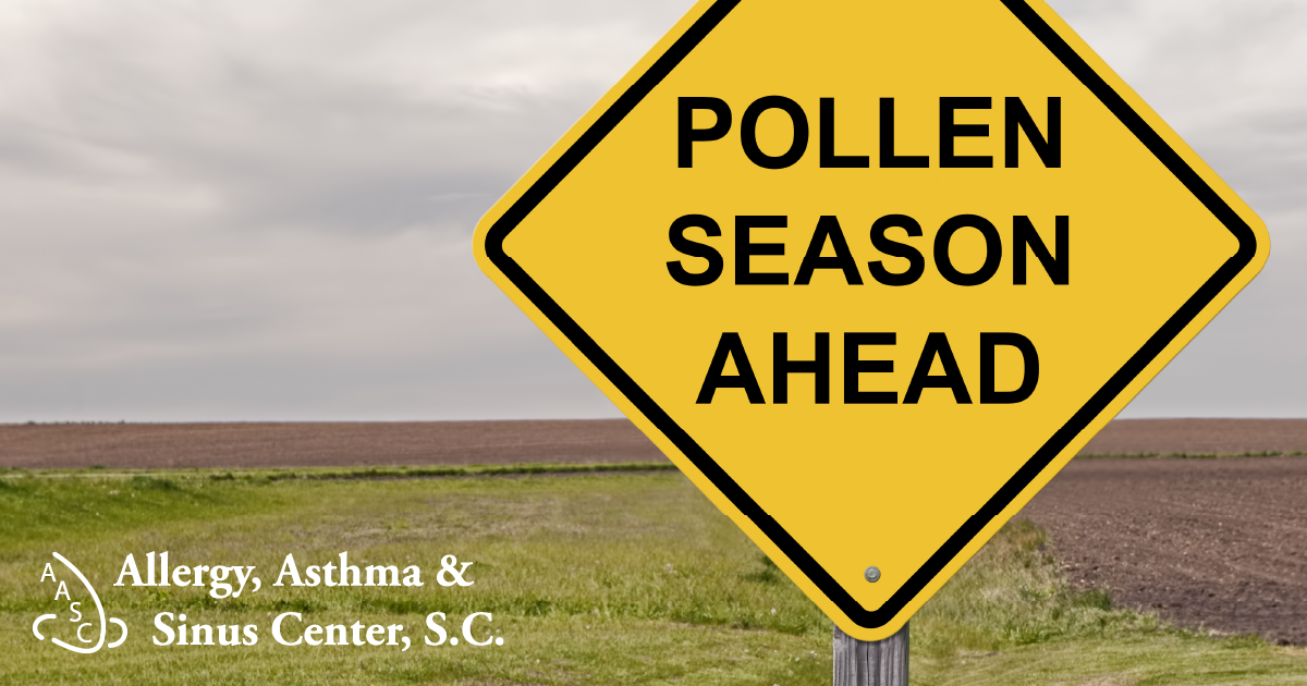 Pollen season is coming!